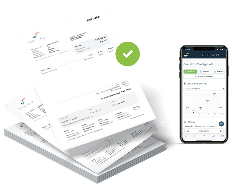 Faktureringsprogram från mobilen, datorn eller surfplattan